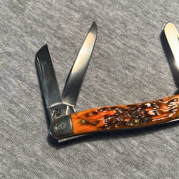 Case 6318 2003 Autumn Bone SS Stockman Knife - Picture 4 of 6